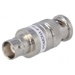 Adaptor | BNC soclu,BNC mufă | 50Ω | 4119-50