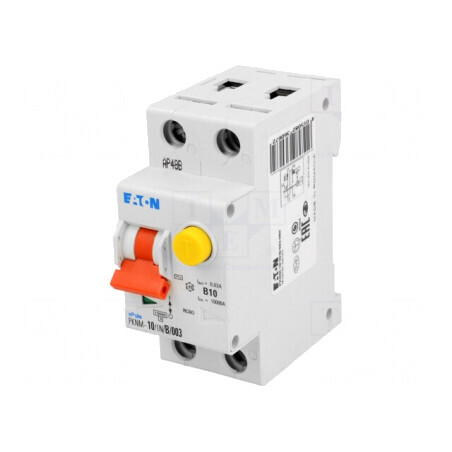 Întrerupător RCBO 10A 30mA 1P+N 230V IP20 | Electronic-mag.ro | Componente Electronice