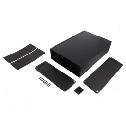 Carcasă Aluminiu IP65 cu Panou 280x191x68mm | Electronic-mag.ro | Componente Electronice
