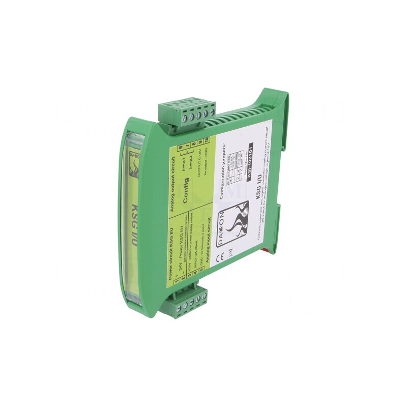 Adaptor Semnale Analogice pentru Șină DIN 0-20mA 4-20mA KSG-I/U | Electronic-mag.ro | Componente Electronice