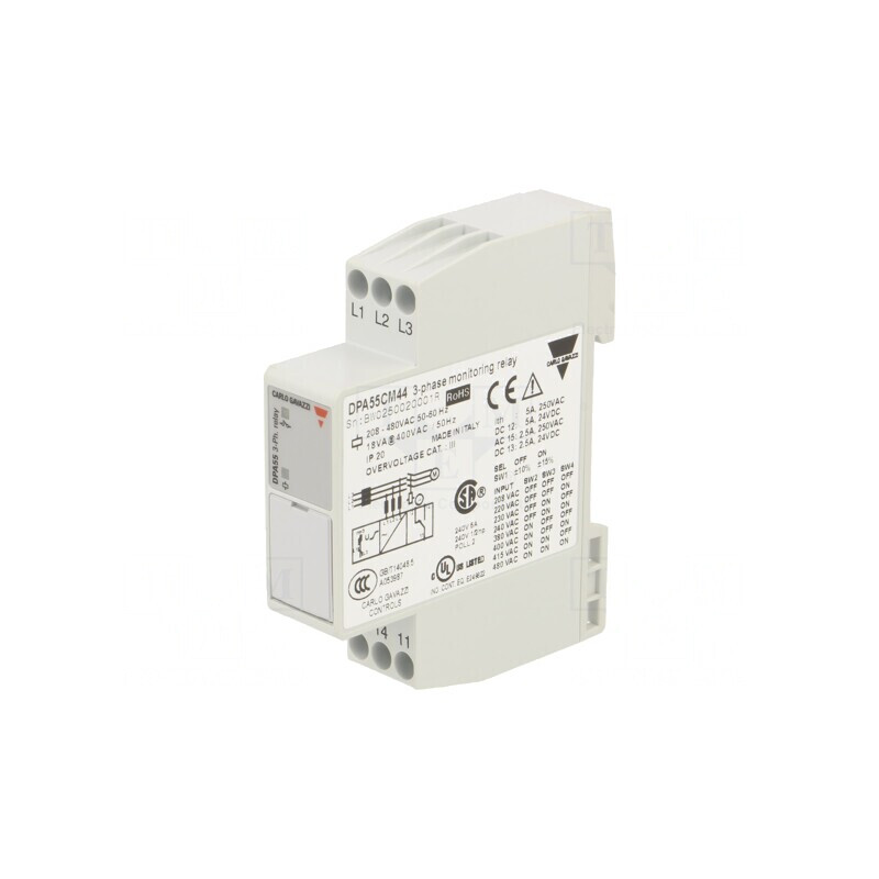 Releu Monitorizare Tensiune DIN SPDT DPA55CM44 | Electronic-mag.ro | Componente Electronice