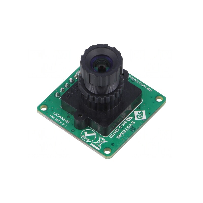 Modul Cameră TTL UART 5VDC 32x32x21mm | Electronic-mag.ro | Componente Electronice