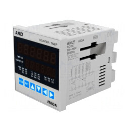 Contor electronic LED x2 100-240V AC/DC