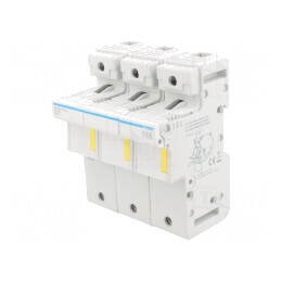 Separator cu fuzibil 22x58mm pentru șină DIN 125A 690V IP20 | Electronic-mag.ro | Componente Electronice