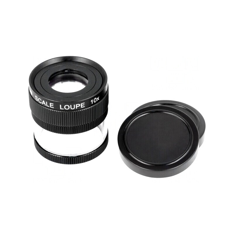 Lupă de Masă x10 19mm M12102 | Electronic-mag.ro | Componente Electronice