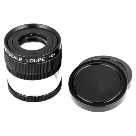 Lupă de Masă x10 19mm M12102 | Electronic-mag.ro | Componente Electronice