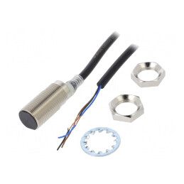 Senzor Inductiv PNP NO 12mm 10-30VDC M18 IP67 | Electronic-mag.ro | Componente Electronice