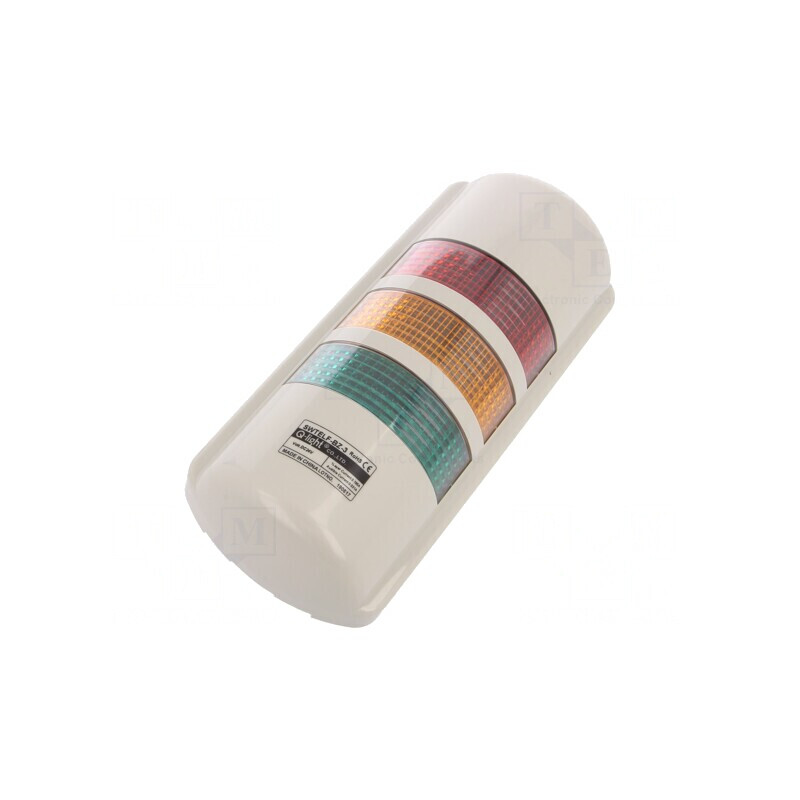 Coloană de Semnalizare LED Roşu/Ambră/Verde 24V | Electronic-mag.ro | Componente Electronice