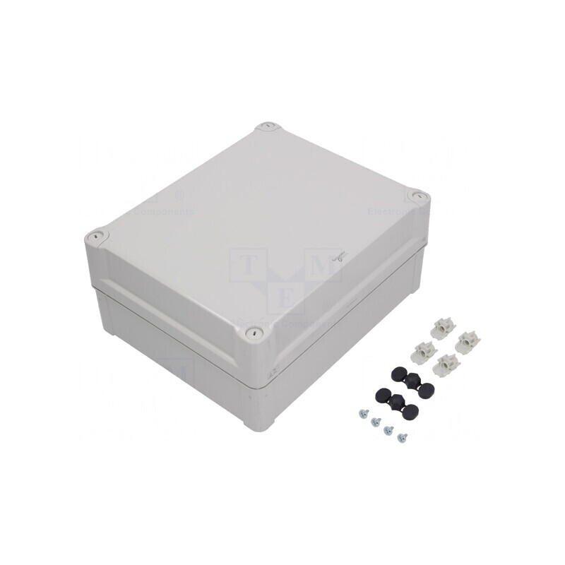 Carcasă universală policarbonat gri 241x291x128 mm | Electronic-mag.ro | Componente Electronice