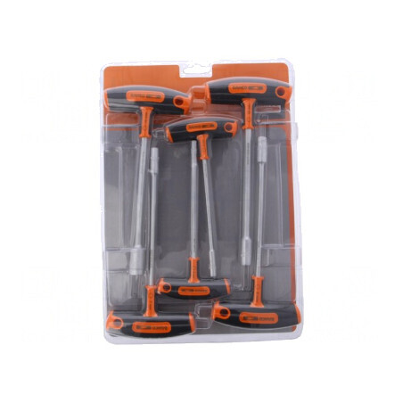 Kit Şurubelniţe Hexagonale cu Mâner T - 6 Bucăți | Electronic-mag.ro | Componente Electronice