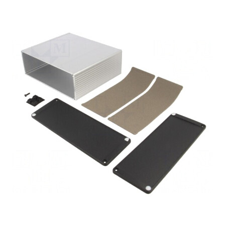 Carcasă Aluminiu Naturala 191x160x68mm | Electronic-mag.ro | Componente Electronice