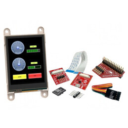 Kit Dezvoltare cu Afișaj LCD TFT 2.4" 240x320 | Electronic-mag.ro | Componente Electronice