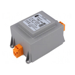 Transformator alimentare 100VA 230V pentru șină DIN | Electronic-mag.ro | Componente Electronice