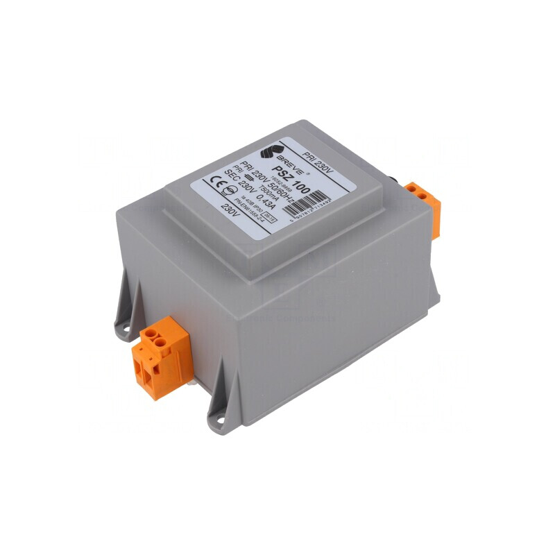 Transformator alimentare 100VA 230V pentru șină DIN | Electronic-mag.ro | Componente Electronice