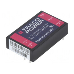 Convertor DC/DC 20W 18-75V la 12V 1670mA | Electronic-mag.ro | Componente Electronice