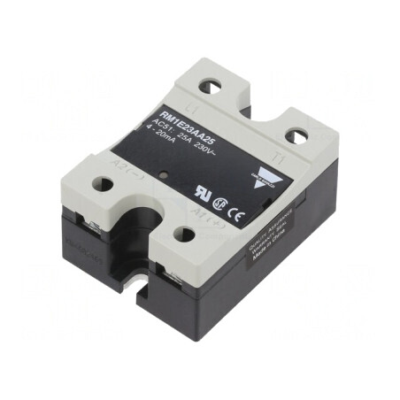 Releu semiconductor 1-fazat 25A 90-280VAC 4-20mA | Electronic-mag.ro | Componente Electronice