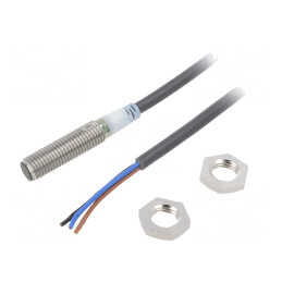 Senzor Inductiv PNP NO 0-2mm 12-24VDC M8 IP67 | Electronic-mag.ro | Componente Electronice