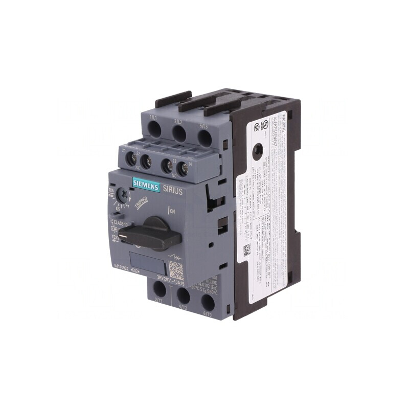 Întrerupător Motor 4kW NO NC 220-690VAC pentru Șină DIN 3RV2011-1JA15 | Electronic-mag.ro | Componente Electronice