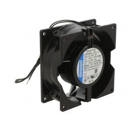 Ventilator: AC | axial | 230VAC | 92,5x92,5x38mm | 54m3/h | 26dBA | 18AWG | 3856