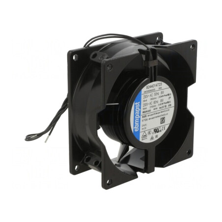 Ventilator AC Axial 230V 92.5x92.5x38mm 54m3/h 26dBA | Electronic-mag.ro | Componente Electronice