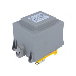 Transformator încapsulat 120VA 230VAC 24V 5A pentru șină DIN | Electronic-mag.ro | Componente Electronice