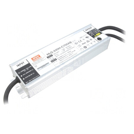 Alimentator LED 249.9W IP65 350-700mA | Electronic-mag.ro | Componente Electronice