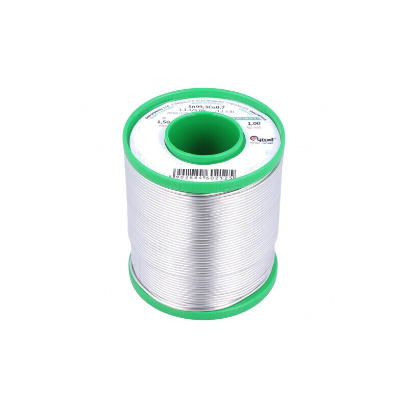 Sârmă de lipit fără plumb 1,5mm 1000g | Electronic-mag.ro | Componente Electronice Sârmă de lipit fără plumb 1,5mm 1000g | Electronic-mag.ro | Componente Electronice