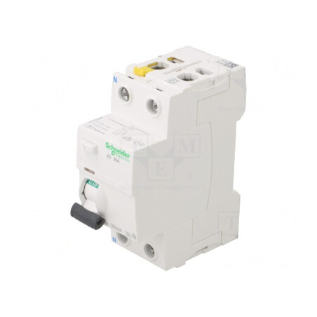 Întrerupător diferenţial 25A 300mA 2P 400VAC | Electronic-mag.ro | Componente Electronice