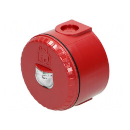Semnalizator Lumină Flash Roșie 9-60VDC | Electronic-mag.ro | Componente Electronice
