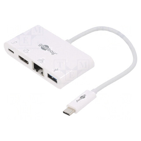 Adaptor HDMI 1.4 USB 3.0 0.15m Alb 60W | Electronic-mag.ro | Componente Electronice