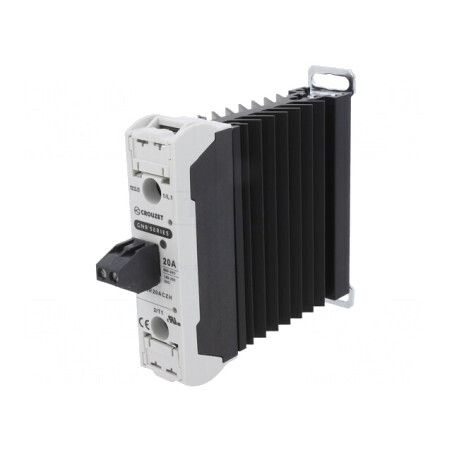 Releu Semiconductor 20A 180-280VAC 48-660VAC | Electronic-mag.ro | Componente Electronice