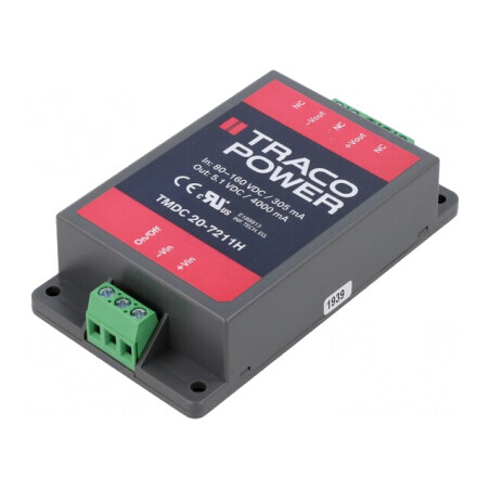 Convertor DC/DC 20W 80-160V la 5.1V 4A | Electronic-mag.ro | Componente Electronice