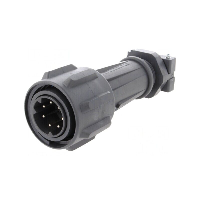Conector Circular Mufă Tată 7 PIN Filet Interior | Electronic-mag.ro | Componente Electronice