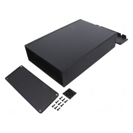 Carcasă cu panou cu lame de fixare 280x191mm | Electronic-mag.ro | Componente Electronice