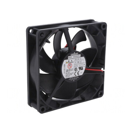 Ventilator Axial DC 92mm 74,4m3/h 30dBA cu Bilă | Electronic-mag.ro | Componente Electronice