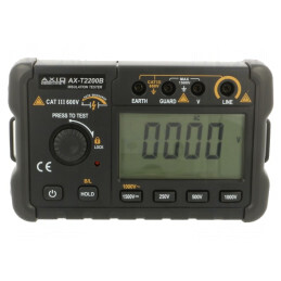 Aparat măsurare rezistență izolație LCD 750V AX-T2200B | Electronic-mag.ro | Componente Electronice