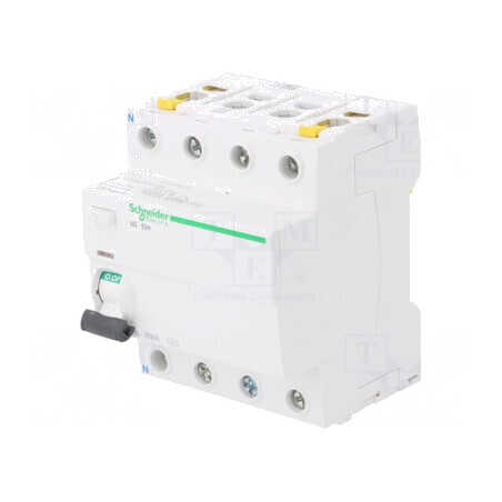Întrerupător diferenţial 63A 30mA 4P 400VAC | Electronic-mag.ro | Componente Electronice
