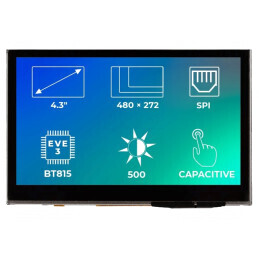 Display TFT 4,3" 480x272 LED | Electronic-mag.ro | Componente Electronice