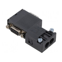 Conector Profibus IP20 12Mbps 64x35,6x15,8mm