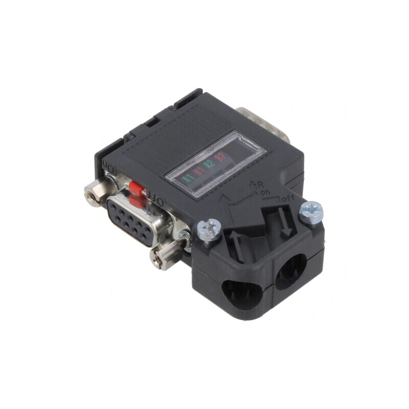 Conector Profibus 12Mbps IP20 54x39,5x15,8mm | Electronic-mag.ro | Componente Electronice