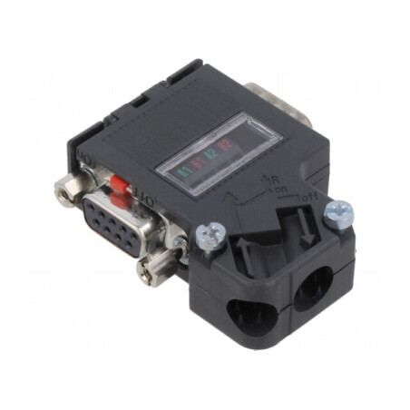 Conector Profibus 12Mbps IP20 54x39,5x15,8mm | Electronic-mag.ro | Componente Electronice