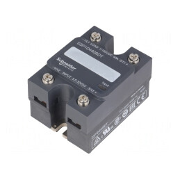 Releu semiconductor 40A 1-150VDC 1-fazat | Electronic-mag.ro | Componente Electronice