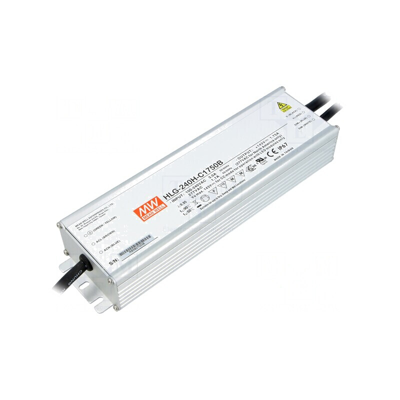 Alimentator LED 250W 1750mA 90-305VAC | Electronic-mag.ro | Componente Electronice Alimentator LED 250W 1750mA 90-305VAC | Electronic-mag.ro | Componente Electronice