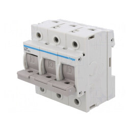 Separator cu Fuzibil 3P 63A 400V pentru Șină DIN | Electronic-mag.ro | Componente Electronice