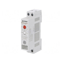 Higrotermostat IP20 17.5x88.8x47.8mm Temp -25÷60°C | Electronic-mag.ro | Componente Electronice