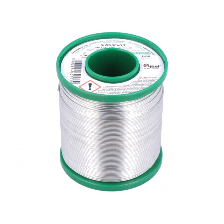 Sârmă de lipit fără plumb 1mm 1kg | Electronic-mag.ro | Componente Electronice