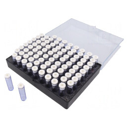 Container pentru Fiole din Polistiren 180x140x50mm | Electronic-mag.ro | Componente Electronice