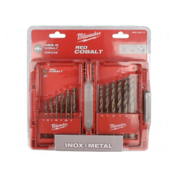 Set burghie metal HSS-Co 19 buc. | Electronic-mag.ro | Componente Electronice