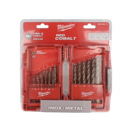 Set burghie metal HSS-Co 19 buc. | Electronic-mag.ro | Componente Electronice