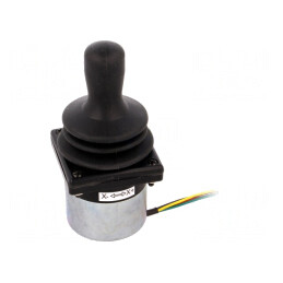 Joystick | biaxial | Poz.i stab: 1 | -40÷80°C | 36x36mm | IP65 | ±5% | 5VDC | OM-800-H51